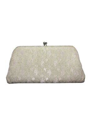 Vintage 1950s/60s Garay Pink Brocade Evening Clutch